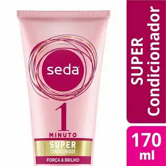 Super condicionador seda 1 minuto força e brilho