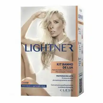 Droga Raia Kit descolorante banho de lua com 1 óleo protetor corporal + 1 pó descolorante + 1 água oxigenada oferta