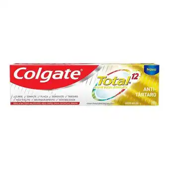 Creme dental colgate total 12 anti tártaro 140g