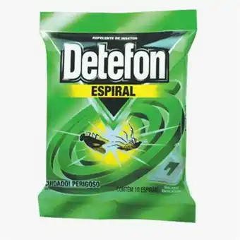 Inseticida detefon espiral 10un
