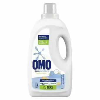 Sabão líquido omo puro cuidado 3l