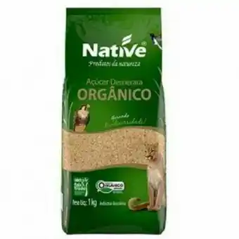 Açúcar orgânico demerara native 1kg