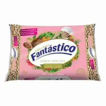 Feijão carioca fantástico grãos especiais pacote 1kg
