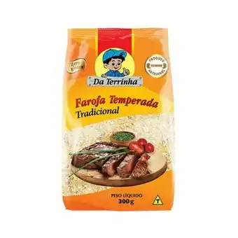 Nagumo Farofa temperada da terrinha tradicional embalagem 300g oferta