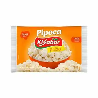 Nagumo Pipoca para microondas kisabor pizza pacote 100g oferta