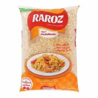 Arroz parboilizado raroz embalagem 1kg