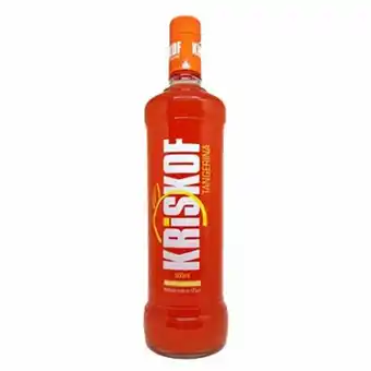 Vodka kriskoff tangerina garrafa 900ml