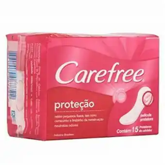 Absorvente carefree protetor diário original pacote 15un