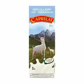 Nagumo Leite de cabra desnatado caprilat embalagem 1litro oferta