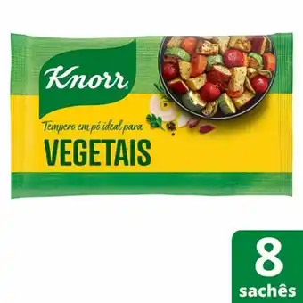 Nagumo Tempero em pó knorr vegetais 40g oferta