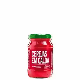 Nagumo Cereja em calda sabores cepêra vidro 125g oferta