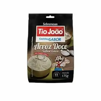 Nagumo Arroz doce tio joão cozinha & sabor sabor coco sachê 175g oferta