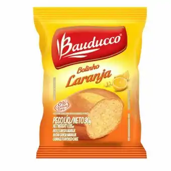 Bolinho bauducco laranja embalagem 30g