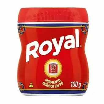 Fermento em pó royal pote 100g