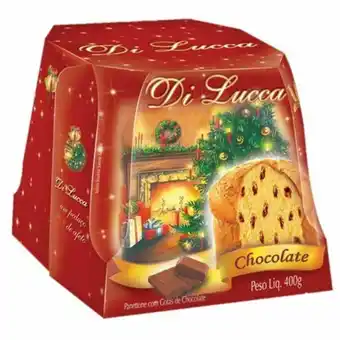 Panetone di lucca chocolate caixa 400g