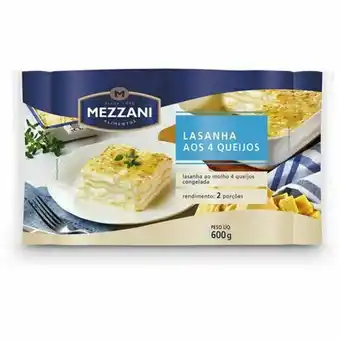 Nagumo Lasanha mezzani 4 queijos 600g oferta