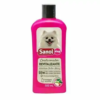 Nagumo Condicionador sanol dog embalagem 500ml oferta