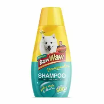 Shampoo para cães baw waw branqueador embalagem 500ml