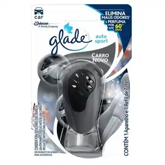 Nagumo Aparelho glade auto sport attraction embalagem 7ml oferta