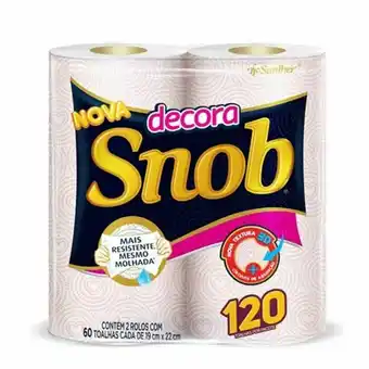 Toalha de papel snob decorado pacote 2 un
