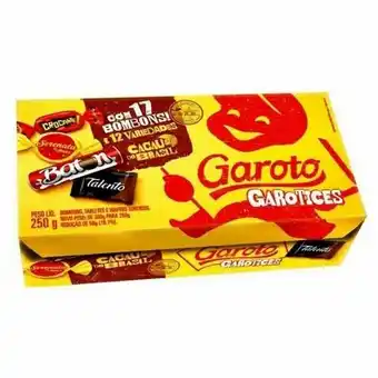 Bombom garoto sortidos caixa 250g
