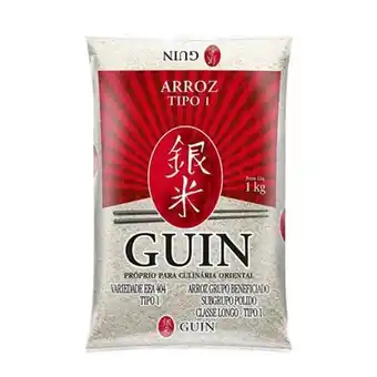 Nagumo Arroz japonês tipo 1 guin 1kg oferta