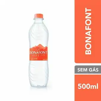 Água mineral sem gás bonafont 500ml