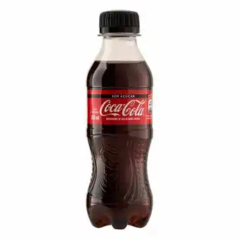 Giga Atacado Refrigerante coca-cola sem açúcar 200ml oferta