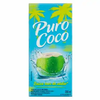 Giga Atacado Água coco puro coco 200ml oferta