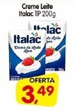 Cercadão Creme Leite Italac TP 200g oferta