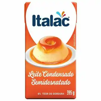 Giga Atacado Leite condensado italac 395g oferta