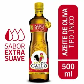 Giga Atacado Azeite português tipo único gallo 500ml oferta