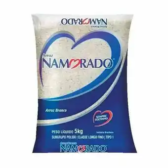 Giga Atacado Arroz polido namorado longo fino tipo 1 - 5kg oferta