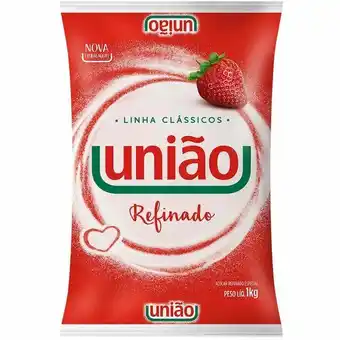 Giga Atacado Açúcar refinado união 1kg oferta