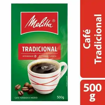 Giga Atacado Café tradicional a vácuo melitta 500g oferta