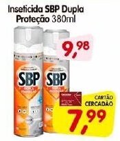 Cercadão Inseticida SBP Dupla Proteção 380ml oferta