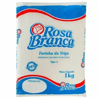 Farinha de trigo rosa branca 1kg
