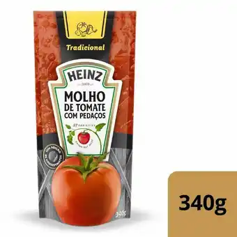 Molho de tomate tradicional heinz 340g