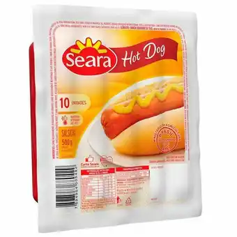 Giga Atacado Salsicha hot dog seara 500g oferta