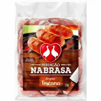 Giga Atacado Linguiça toscana congelada na brasa perdigão 1kg oferta
