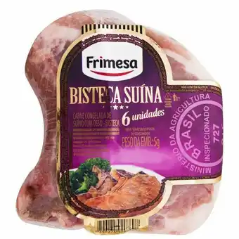Giga Atacado Bisteca suína congelada frimesa oferta