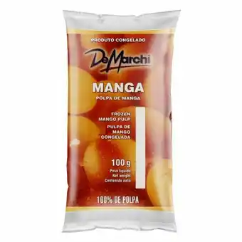 Giga Atacado Polpa de fruta manga de marchi 100g oferta