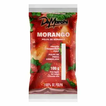 Polpa de fruta demarchi morango 100g