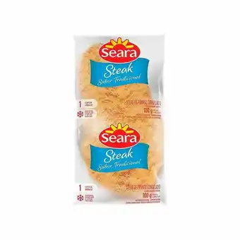 Giga Atacado Steak de frango seara congelado 100g oferta