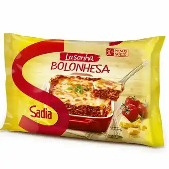 Giga Atacado Lasanha à bolonhesa sadia 600g oferta