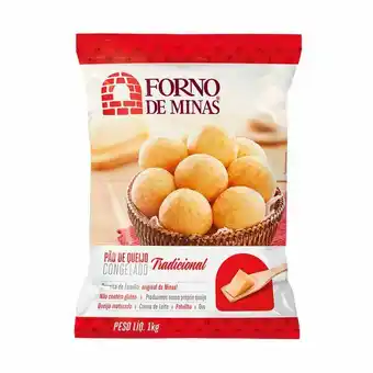 Giga Atacado Pão de queijo forno minas 1kg oferta