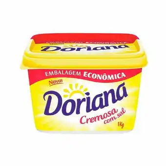 Giga Atacado Margarina doriana com sal 1kg oferta