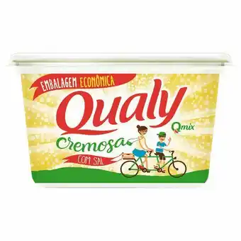 Margarina cremosa com sal qualy 1kg