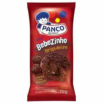 Giga Atacado Bolo bebezinho sabor brigadeiro panco 70g - 2 unidades oferta