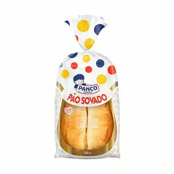 Giga Atacado Pão sovado panco 500g oferta